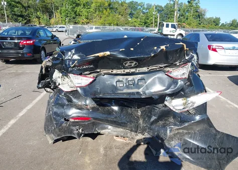 2013 Hyundai Sonata Gls из США, поврежденный, VIN 5NPEB4AC0DH662704